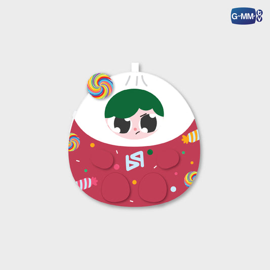 HKD26-061 PAODY EGGY FLUFFY COIN POUCH
