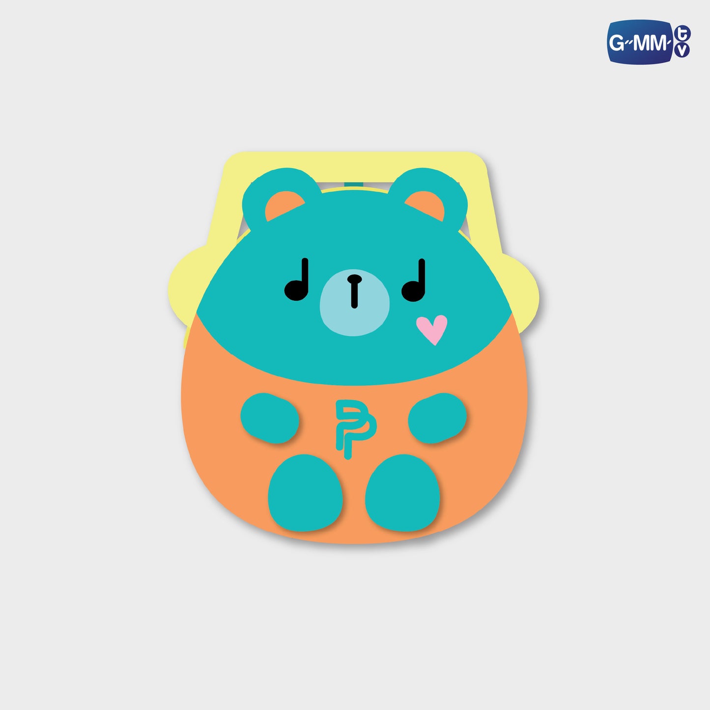 HKD26-062 PERMPOON EGGY FLUFFY COIN POUCH