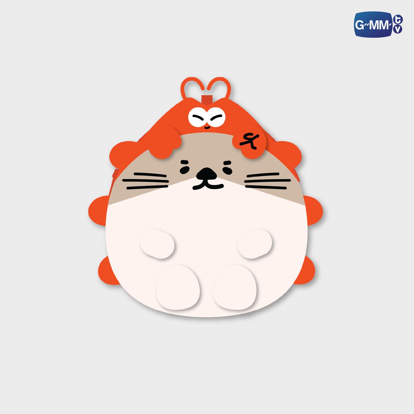 JPMY26-042 NONG NOOONG EGGY FLUFFY COIN POUCH