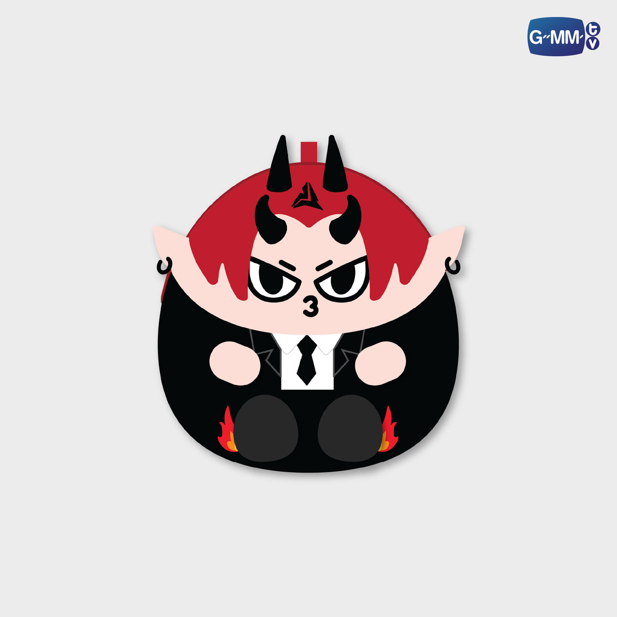 FANDAY33-019 DOMIIA EGGY FLUFFY COIN POUCH