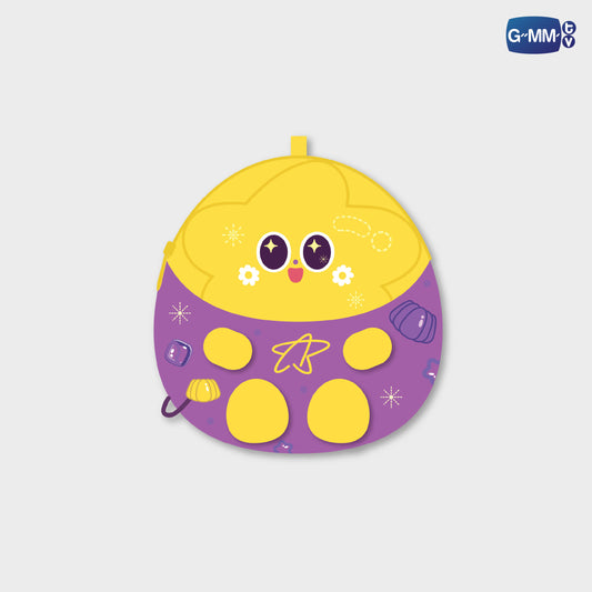 HKD26-075 CERI EGGY FLUFFY COIN POUCH