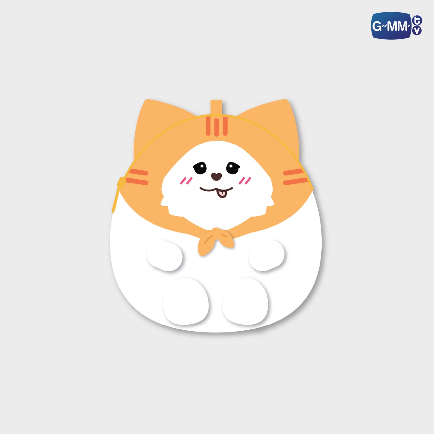 HKD26-076 MUVMUV EGGY FLUFFY COIN POUCH