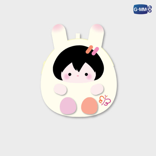 HKD26-078 ANY EGGY FLUFFY COIN POUCH