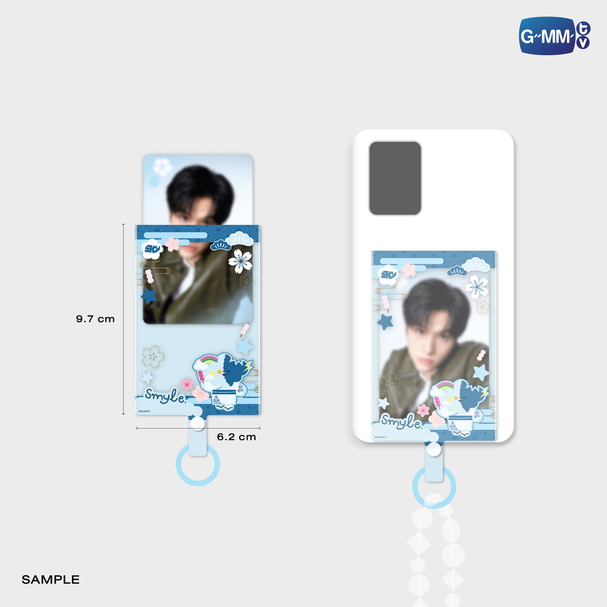 FANDAY36-099 SMYLE PHONE FRAME CARD