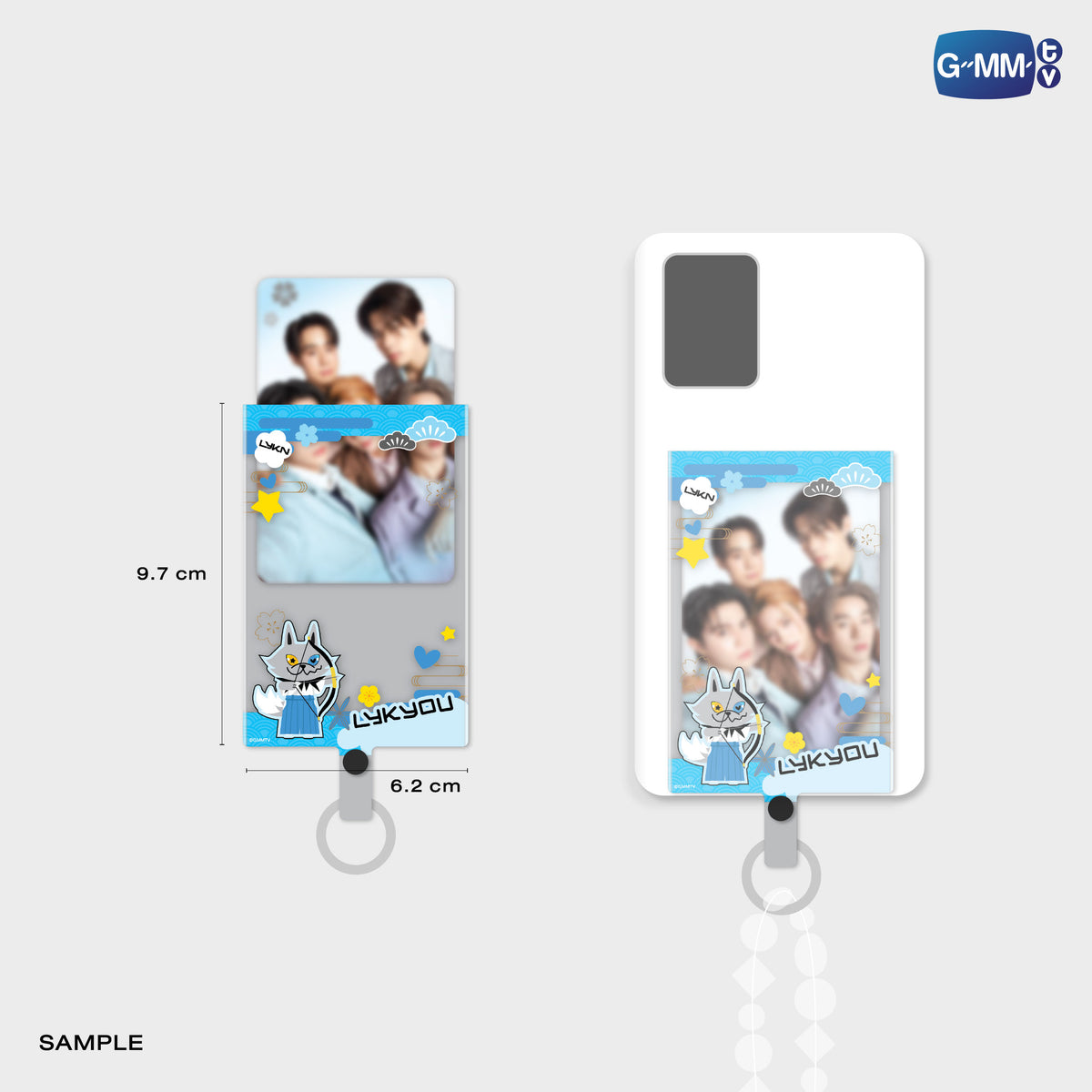 LYKNOS26-042 LYKYOU PHONE FRAME CARD