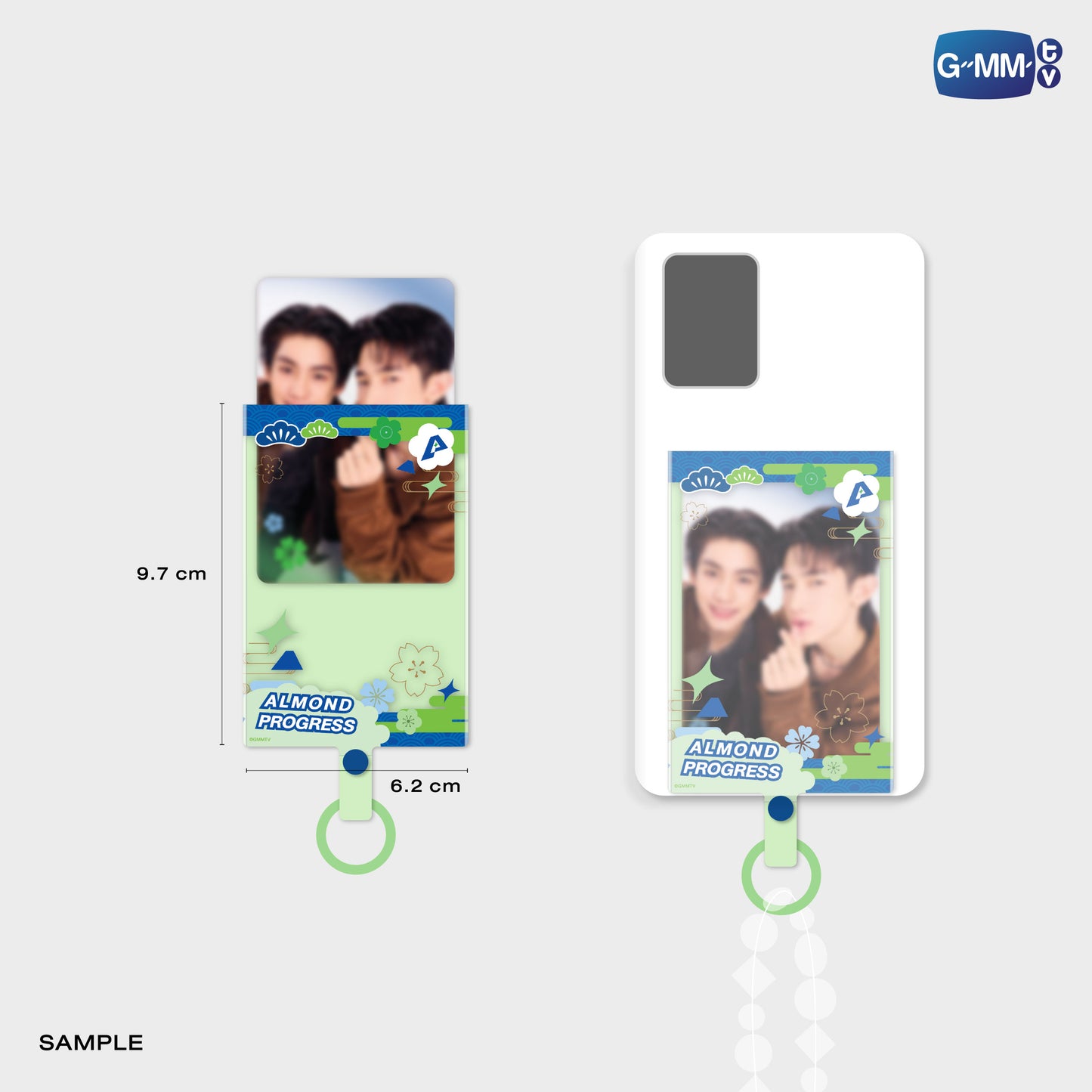 JPMY26-315 ALMONDPROGRESS PHONE FRAME CARD