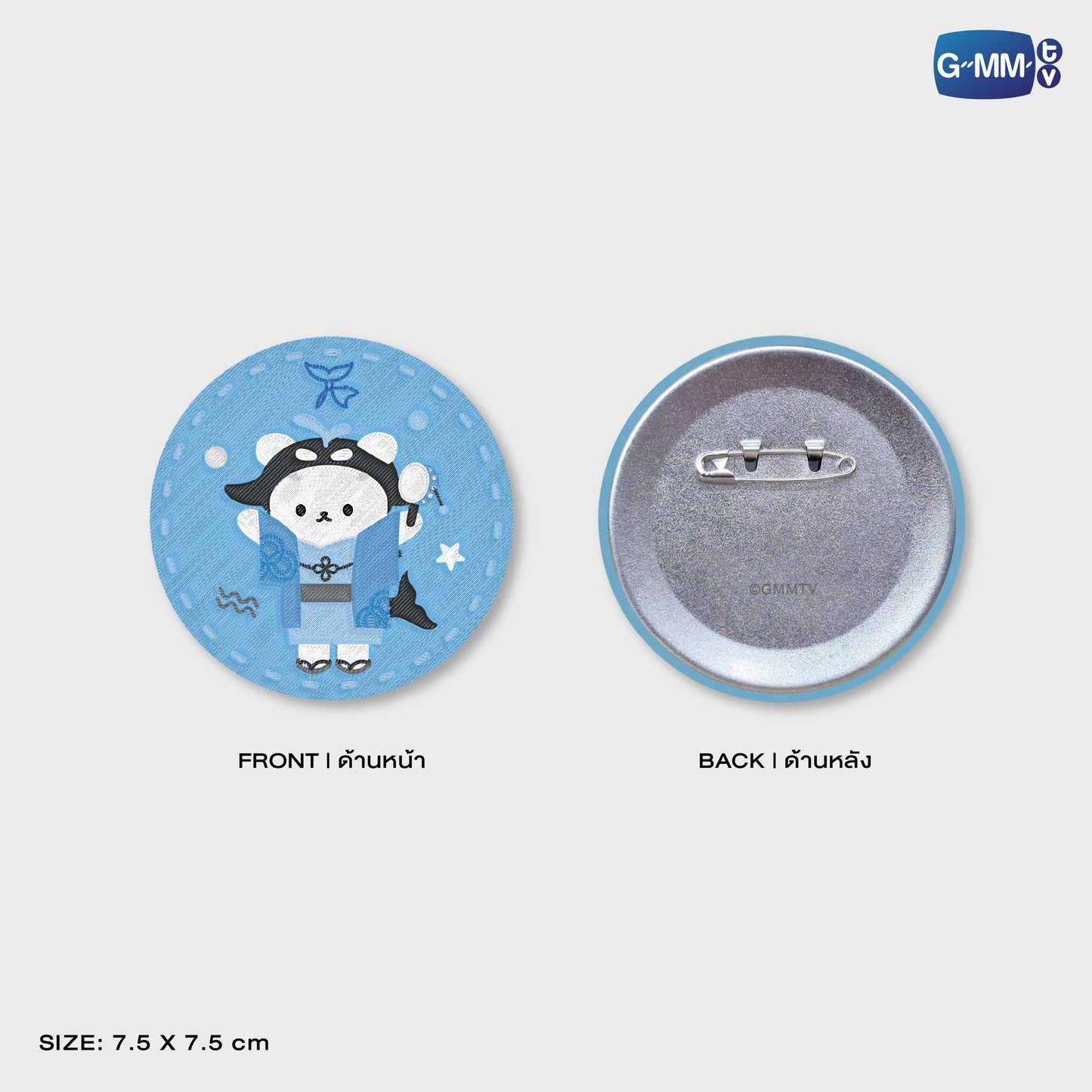 FF26-164 POLCASAN WOVEN PIN