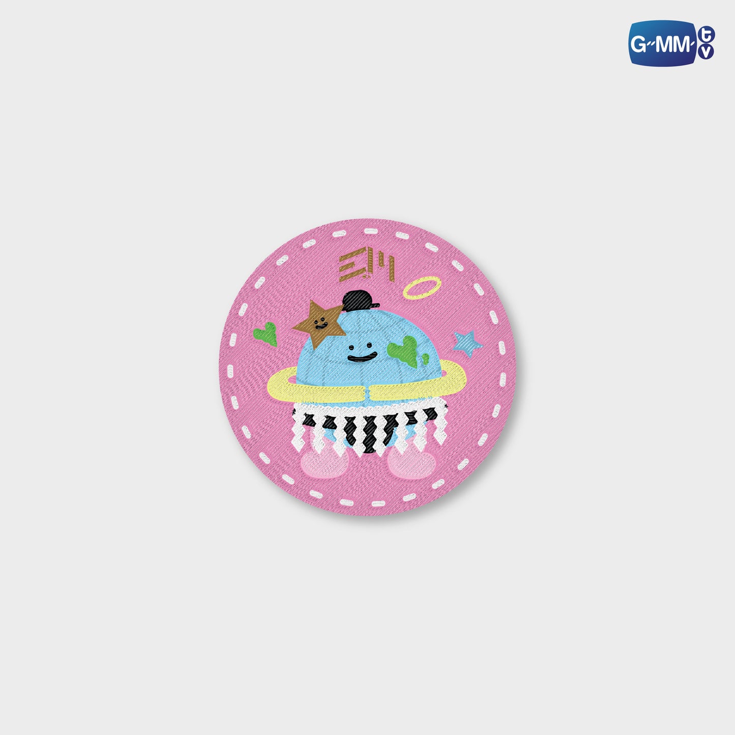 JPMY26-210 MR. SATURNWORLD WOVEN PIN