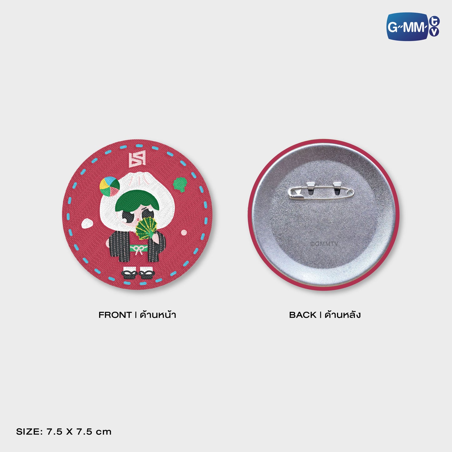 FF26-165 PAODY WOVEN PIN