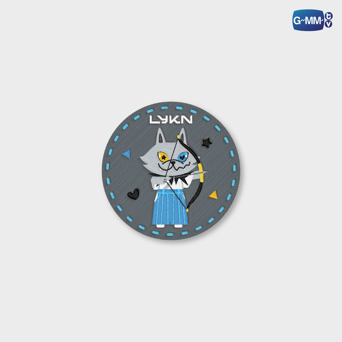 LYKNOS26-038 LYKYOU WOVEN PIN